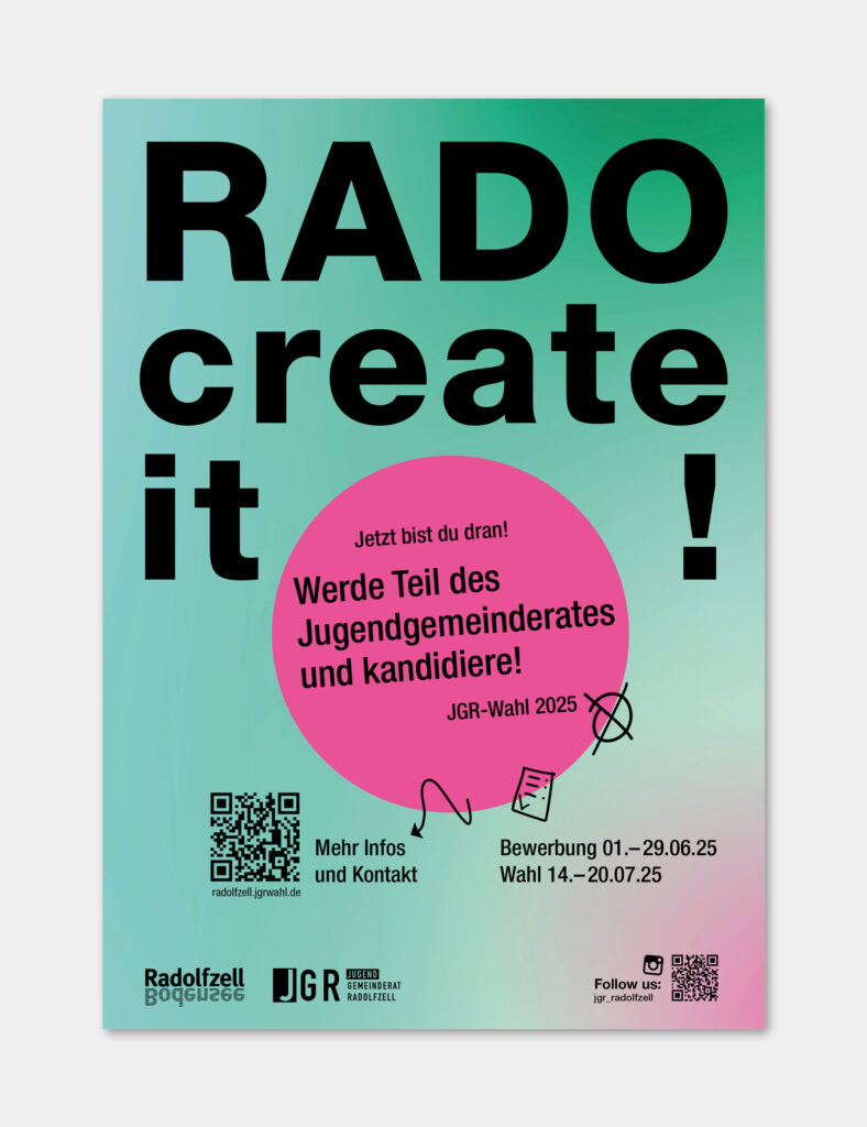Plakat: JGR Wahl 25