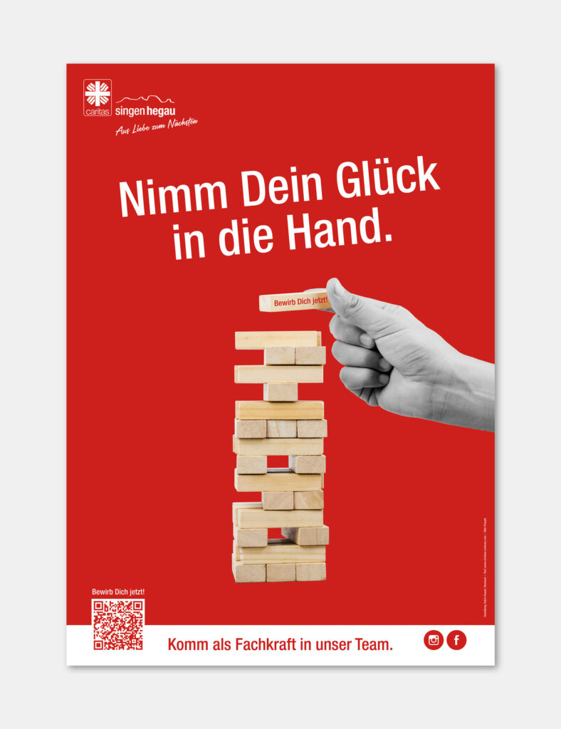 Postkarten: Nimm Dein Glück in die Hand
