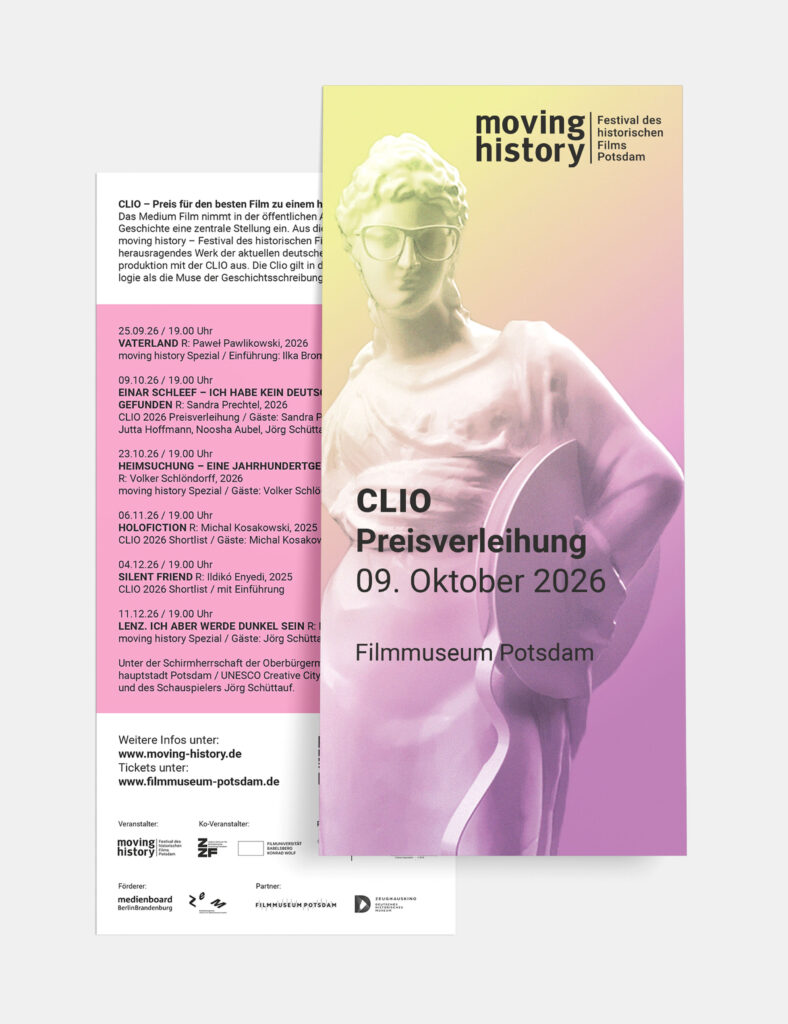 Flyer: moving history | 09