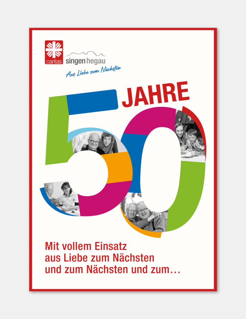 Kampagne: 50 Jahre Caritas Singen-Hegau